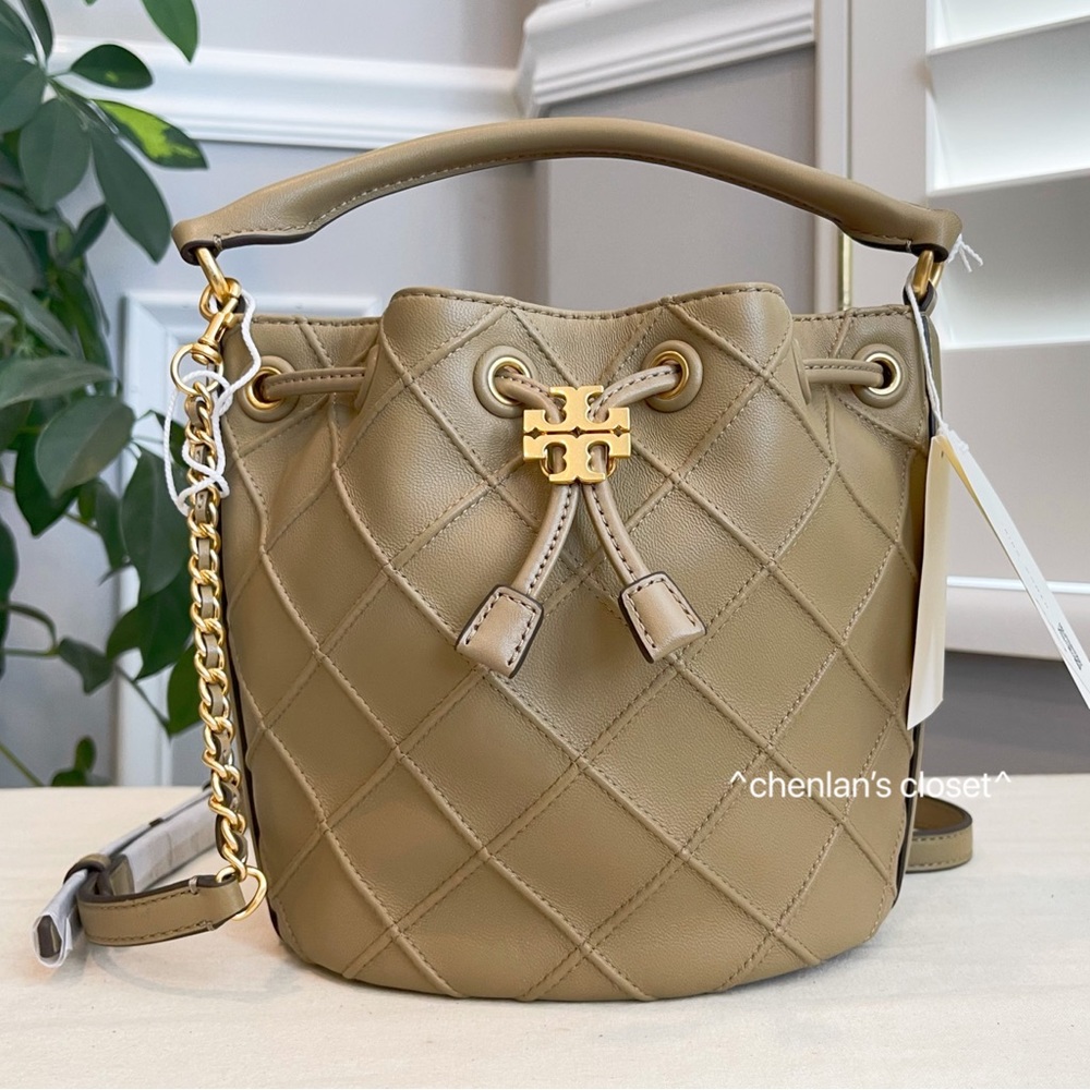 🔥NeW! Tory Burch Soft Fleming Bucket Bag - Picture 6 of 15